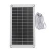 10W Solar Panel 12V Solar Cell Controller Solar Plate Adapter For Phone Car Home Camping Outdoor Battery Use