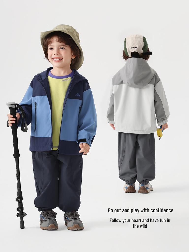 Trendy European Waterproof Toddler Jacket - New 2026 Spring/Autumn Style