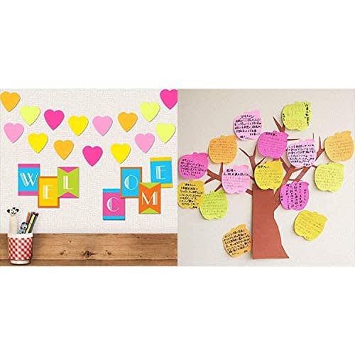 Post-it Note Cut Cube Apple 5 Colors 72 x 72 mm 225 Sheets x 1 Pad CC-36