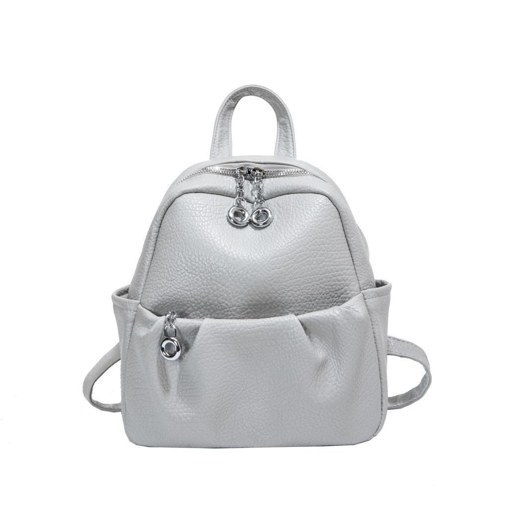 New Travel Lightweight Handbag Women's Casual Fashion Pleated Trend Versatile Backpack