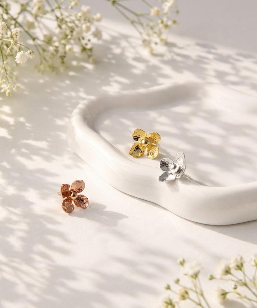 Dana Burton Nora Bloom Stud Earrings