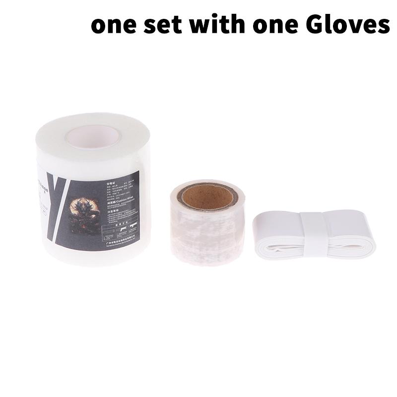 

2/1 Roll PU Sponge Tennis Badminton Racket Overgrip Shock-Absorbing Film Base Film Handle Membrane Damping Grip Skin