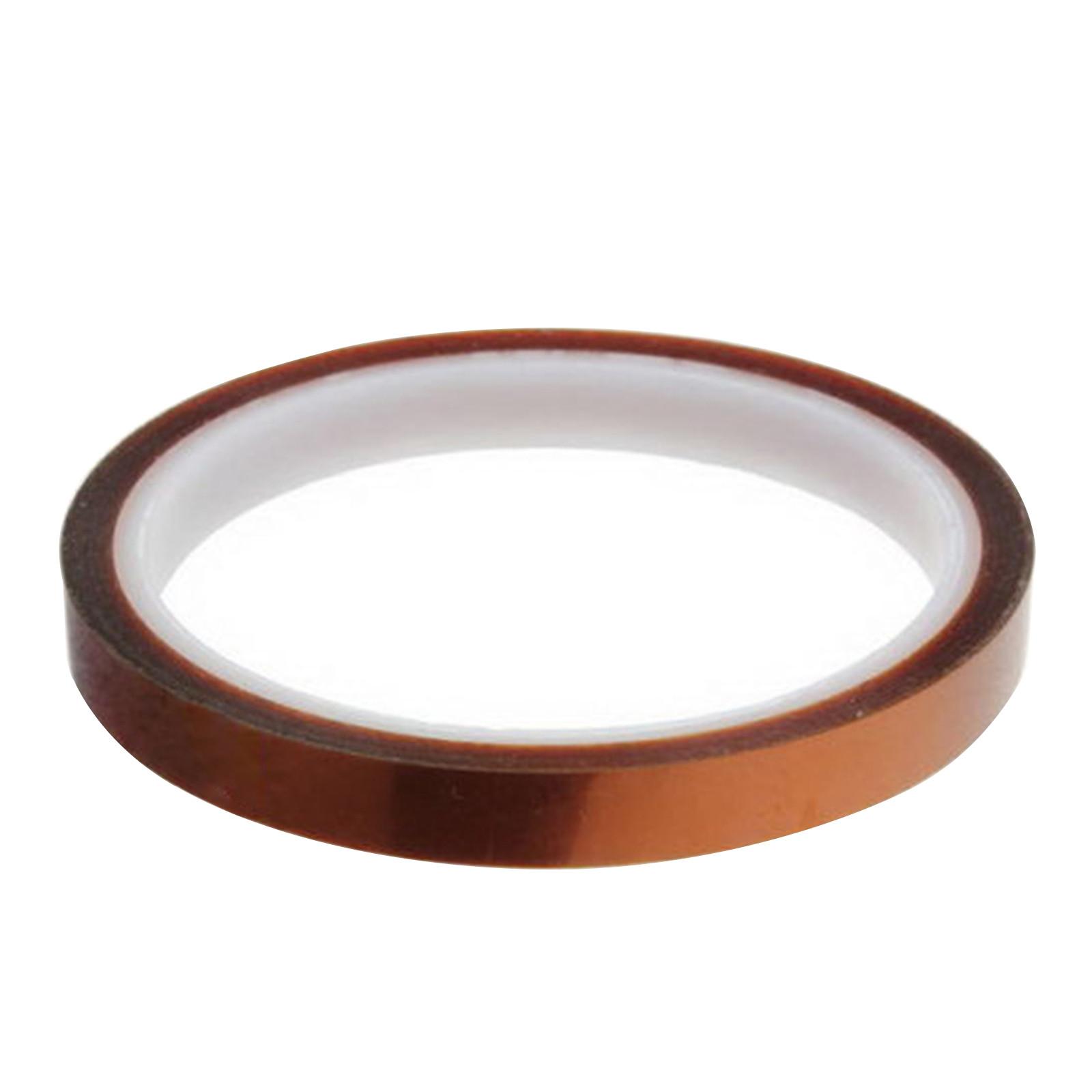 

Polyimide Insulation Tape High Temperature Resistant Electrical Tape 33M Length Heat Resistant Kapton Tape for Electronics and Industrial Use коричневий