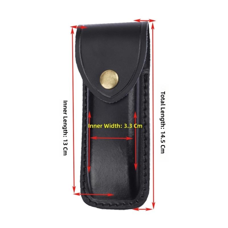 Fixed Cutter Holder Universal Cutter Cover Accessories For Hunting Cutter Holsters Reinforced Leather