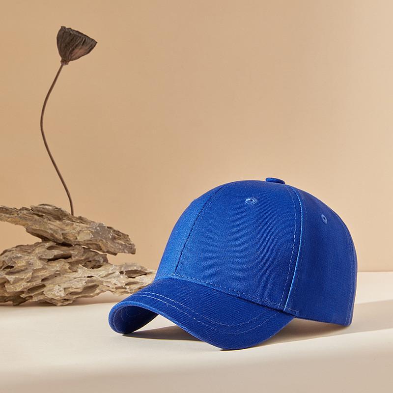 Cotton Baseball Cap With Sun Protection And Breathability For Casual Summer Wear