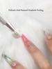 1/2 Set 1cm Mini Tofu Sponge For Nail Art Gradient & Blending, Grabber Brush Tools With Cheek Stamping Pad, Makeup Stamping Kit
