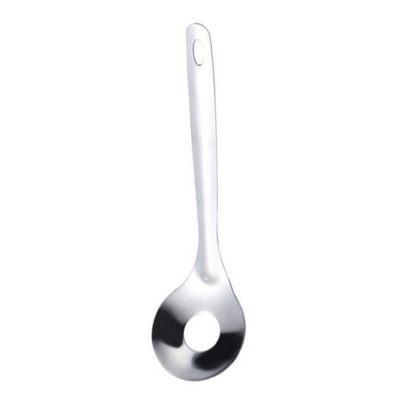 Stainless Steel Anti Stick Meatball Scoop Fall Resistant Portable Hollow Smooth Maker Spoon