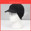 Fleece Baseball Cap With Reflective Features For Running And Winter Men Women