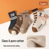 2025 New Anti-Odor Boneless Cotton Mid-Calf Socks for Baby Girls - Cute Autumn Design