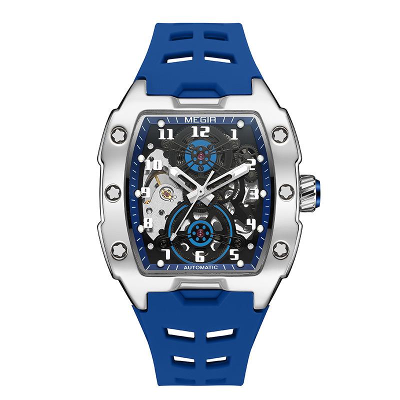 Reloj Mecánico para Hombre Megel Deportivo Forma de Barril Richard