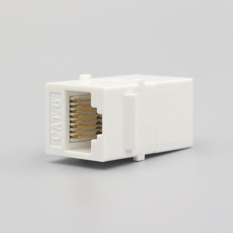 CAT6 Gigabit RJ45 Female-Female Straight Through Network Module Adapter