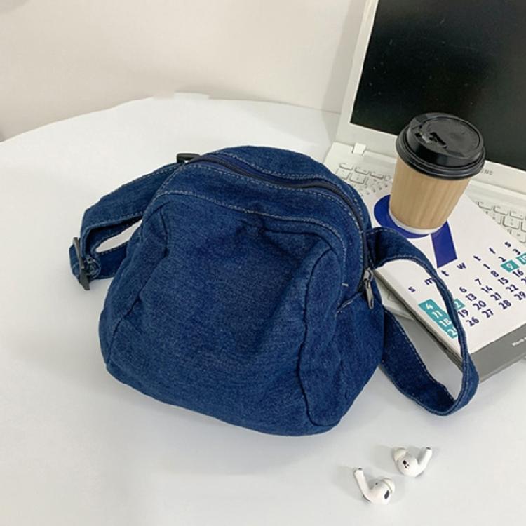 Denim Shoulder Bag Casual Handbag Women Girls Men Travel Crossbody Bag Tote Bags