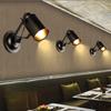 Retro Industrial LED Wall Lamp Iron Light Rustic Interior Iron Wall Sconce For Bedroom Balcony Hallway Home Decor Fixture