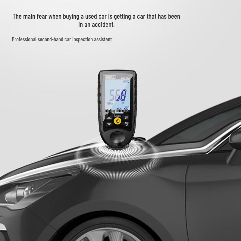 Deli Digital Coating Thickness Gauge