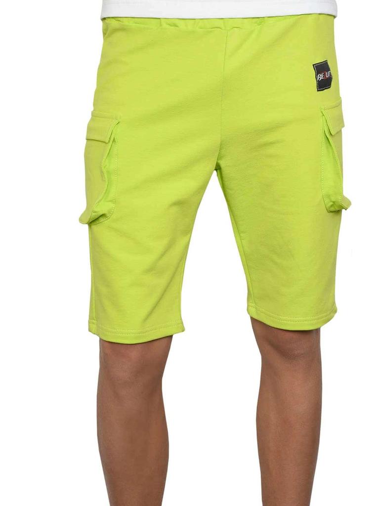 Kids Boys Cargo Fabric Shorts
