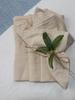 12PCS Cotton Linen Wedding Napkins 40X40cm Kitchen Tableware Towel,Soft Cloth, Reusable For Party Birthday Wedding Decor