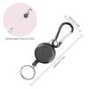 Zatahovací Držák na Klíčenku Odznaky Antikraděžní Klíčenka Držák na Klíče AntiLost Držák na Karty Klíčenka Snadné použití