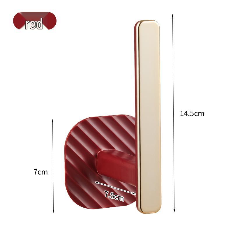 

Роскошный настенный кухонный крючок - Сильная присоска, Без сверления, Клейкое решение для хранения