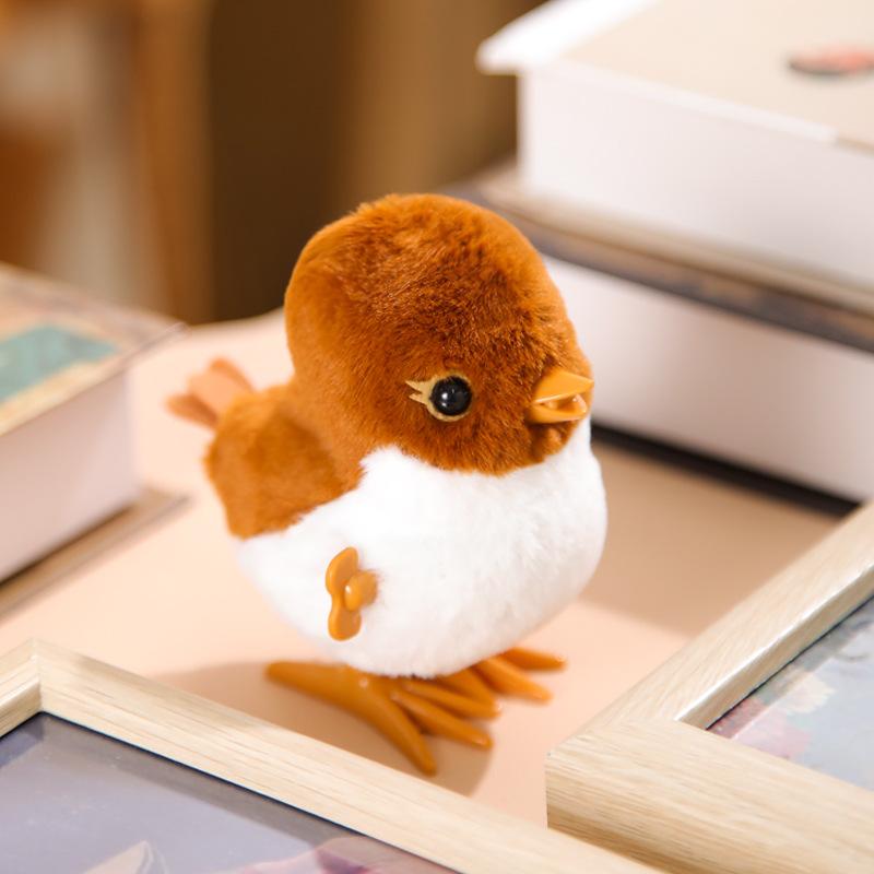 

Le Jier Jumping Xuan Feng Cockrot Wreeling Toy Simulation Plush Jumping Parrot Pet Детская игрушка белый