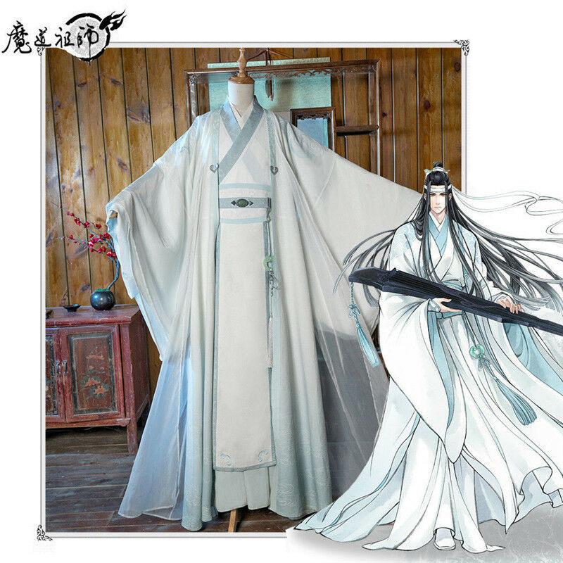 Zushi Modao Grandmaster Of Demonic Cultivation Lan Wangji Costume Suit Cosplay
