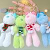 Scarf Violent Bear Plush Keychain