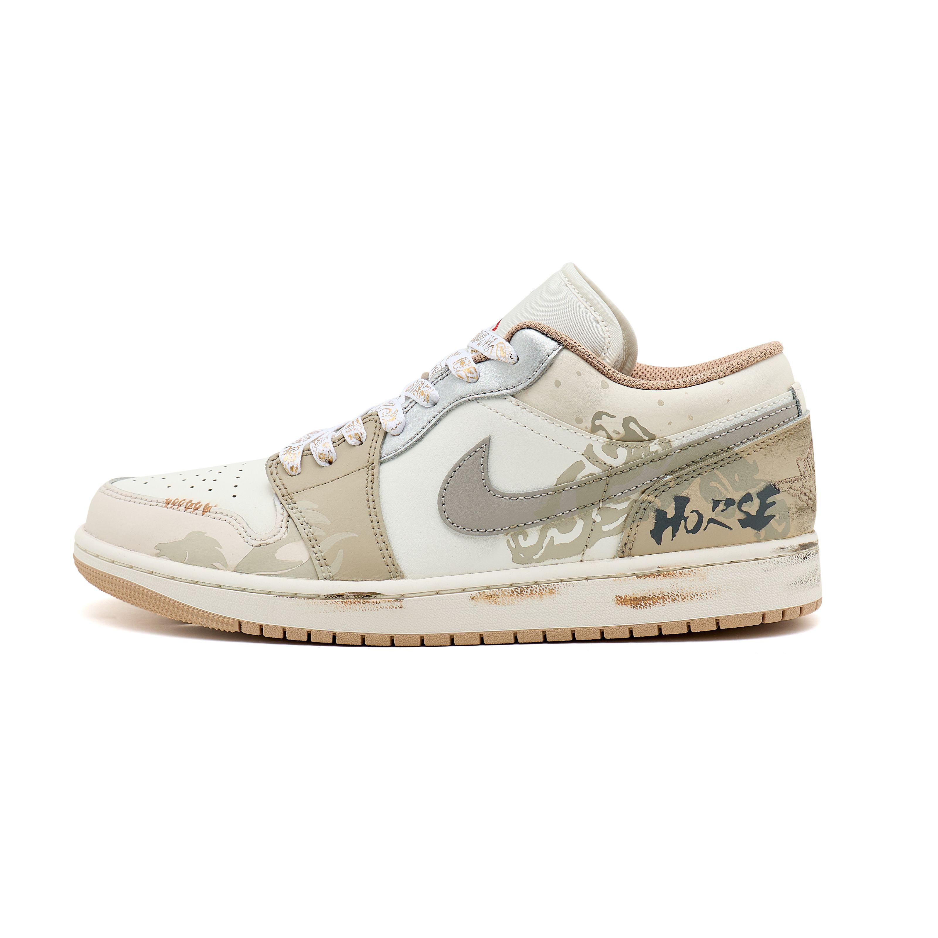

Jordan Air Jordan 1 Charger SAML Cushioning Abrasion Resistant Slip Resistant Low top Vintage Basketball Shoes Men s 553558-169(Team6-Charger) 45