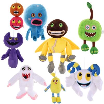 Kawaii Peluches My Singing Monsters Plush Toy Cartoon Game Wubbox Plush Toys Soft Stuffed Horror Game Doors Plush Doll for Kids