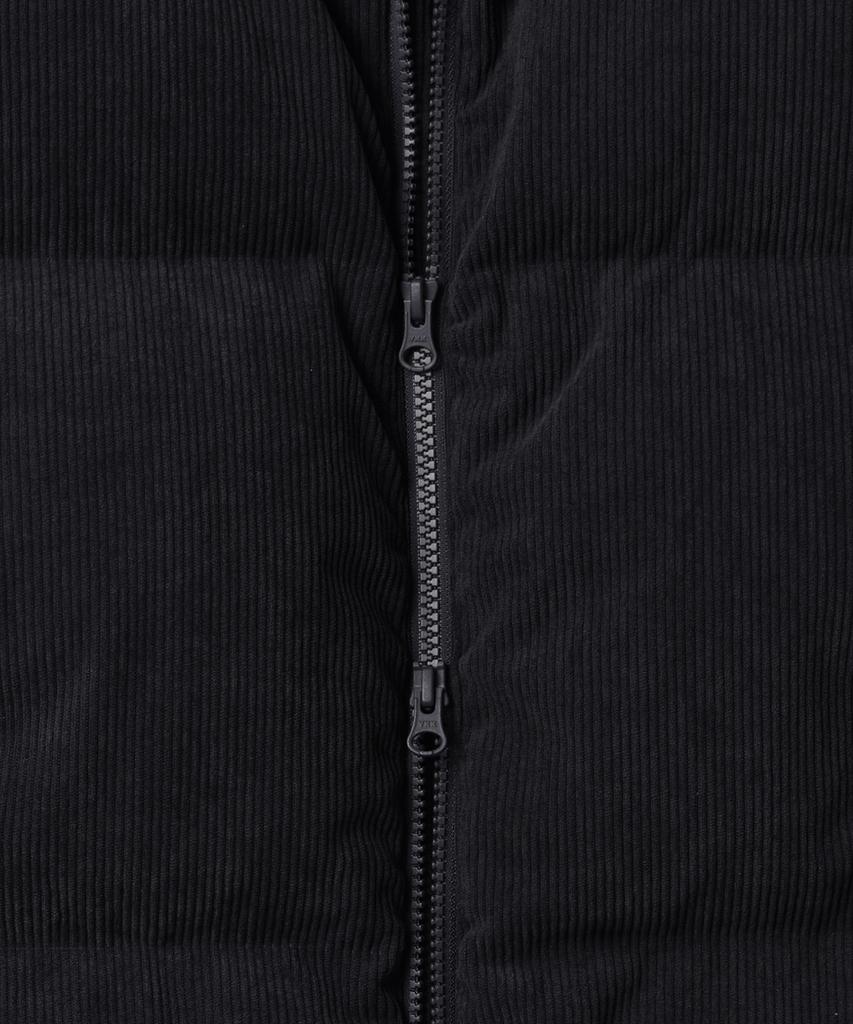 Musinsa Standard Daily Puffer Corduroy Padded Vest [Black]