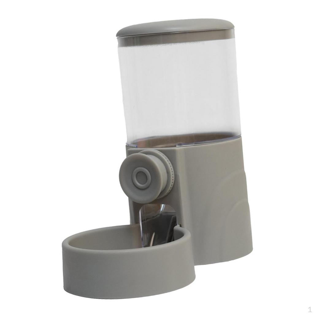 Automatic Cat Dog Feeder Cage Hanging Dispenser Pet Supplies Gravity Food Container