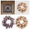 Spring Wreath Hanging Ornament Party Supplies Home Decoration Decor Wreath Front Door Wreath for Mantle Wedding Wall Window