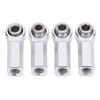 4PCS Metal   Joint Alloy for 1/10 Model Car 7.0mm Diameter M4 Thrd RC Car   Joint 4 Straight
