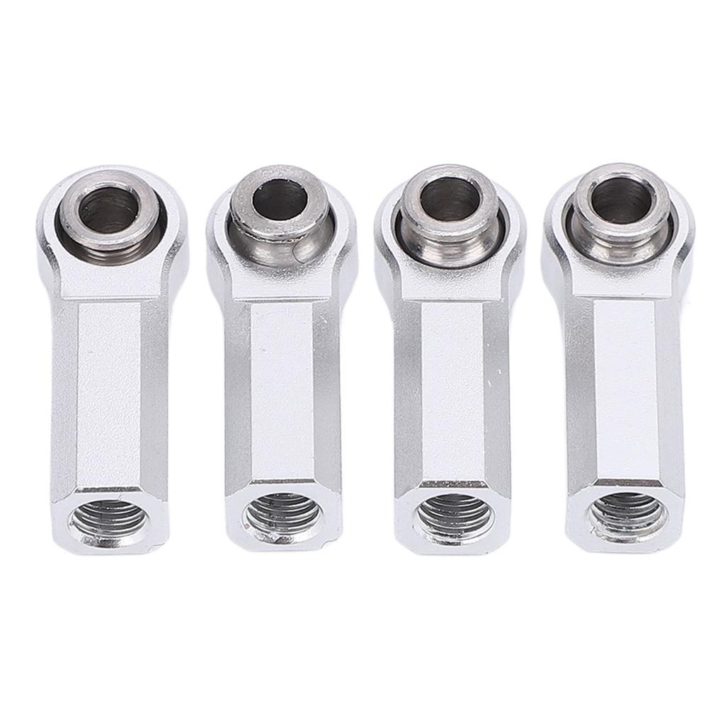 4PCS Metal Joint Alloy for 1/10 Model Car 7.0mm Diameter M4 Thrd RC Car Joint 4 Straight