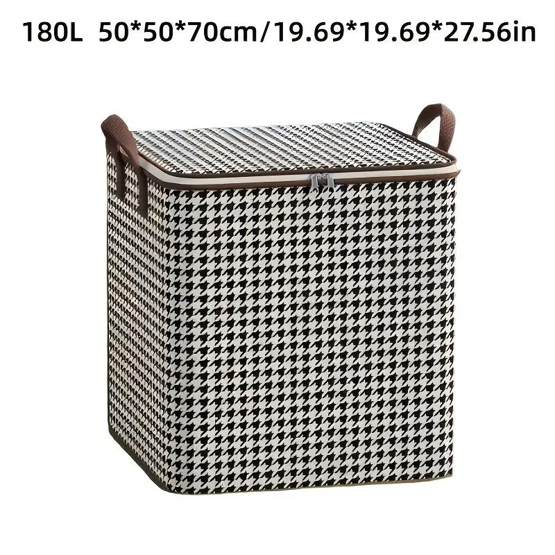 Large Capacity Storage Bags Foldable Clothes Storage Box Closet Organization Under-Bed Storage Closet