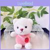 Animal Colorful Stuffed Keychain Adorable Teddy Bear Plush Toy For Kids Collectors And