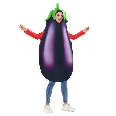 Kostium warzywny bakłażana, kostium karnawałowy na Halloween dla dorosłych