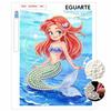 Pearl Painting Ariel Pearl Art Painting Wall Suitable for Home Office Decoration Handmade Gifts