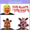 Five Nights At Freddy's Latex-Vollkopfmaske für Erwachsene im Freddy Chica Bonnie Foxy Stil