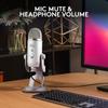Blue Microphones Yeti USB Microphone Silver 1950 Model 16-bit/48kHz High-Quality Sound Recording