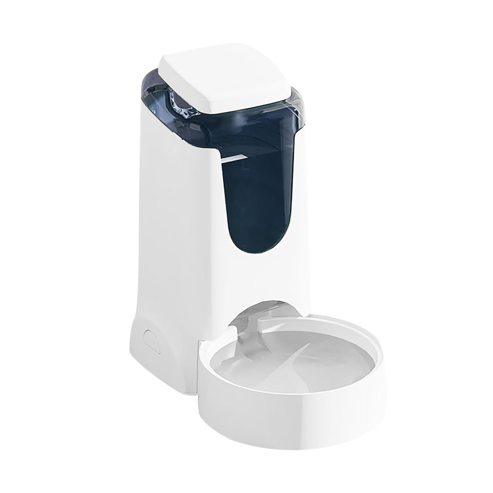 

Автоматическая кормушка для домашних животных большой емкости, поилки для собак, поилка для кошек, золотистых ретриверов, миска для кормления, принадлежности для собак One Size белый