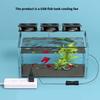 FishTank Clip on Cooling Fan Water Plant Cooling Temperature Control Aquarium Chiller Cooling Fan Adjustable