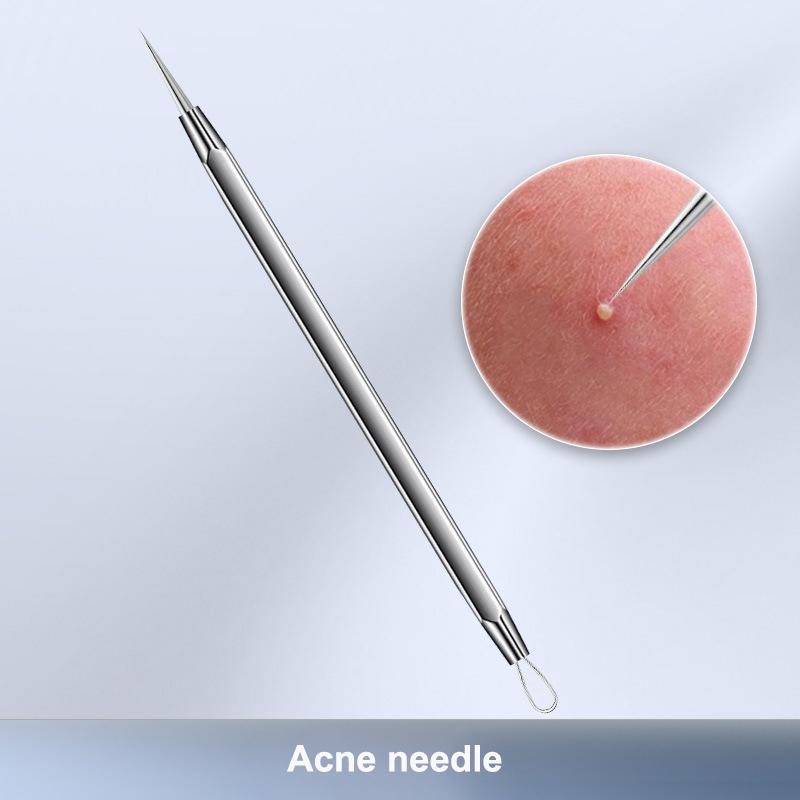 

Ультратонкая игла 0,02 мм, средство для удаления черных точек, комедонов, прыщей, прыщей, иглы из нержавеющей стали, инструменты для ухода за кожей лица as the picture