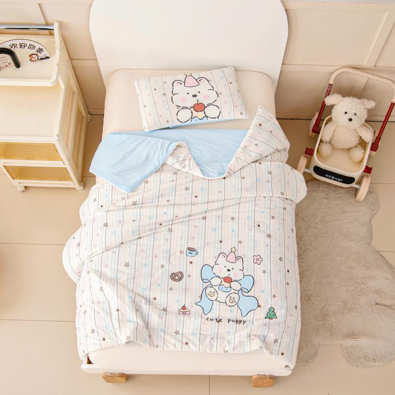 Class A Summer Kindergarten Nap Quilt: Washable, Thin, and Breathable for Air Conditioning
