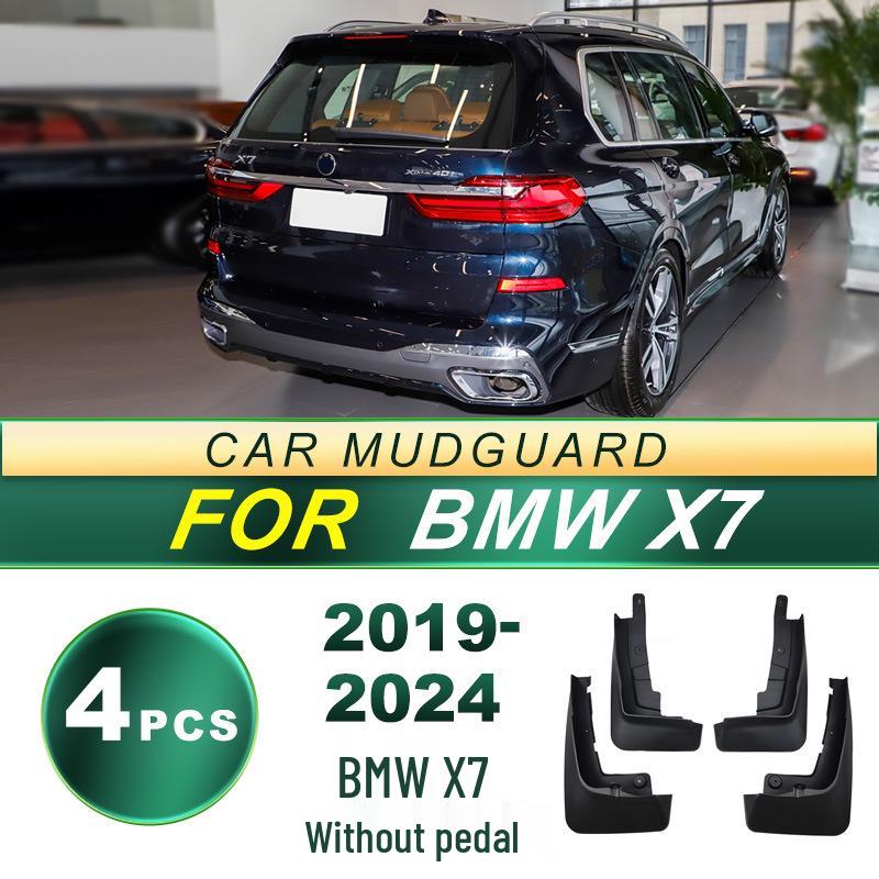 

Мягкие резиновые брызговики для BMW X7 2019-2024 (Защита шины без педали)