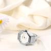Ladies Ring Watch Fashionable Octagonal Stainless Steel Ring Clock Analog Simple Quartz Fashion Accessory - Birthday Christmas Valentine's Day Gift