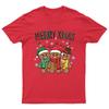 Merry Xmas Gingerbread Christmas TShirt Unisex Gift Retro Funny Unisexs