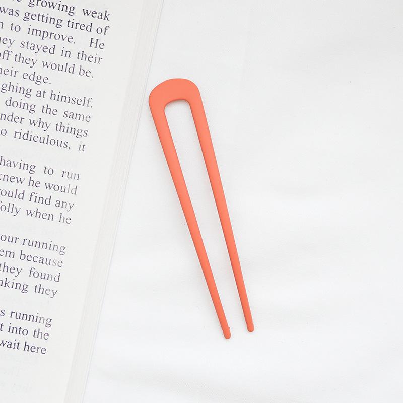 Japanese Style Modern U-Shaped Hairpin for Women - Versatile Daily Bun and Headdress Accessory