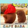 Entzückender Capybara Plüsch Schlüsselanhänger Weiche Wasserkapybara Puppe Spielzeug Für Kinder Und Sammler