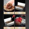 BBQ Smoker Box Stainless Steel Wood Chips Smoker Box with Hinged Lid Heavy Duty BBQ Smoke Box For Charcoal Grilling YY224