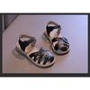 Girls' Sandals Closed-Toe Woven Shoes for Toddlers & Young Kids, Soft-Sole Beach Sandals for Children Girls' Party Shoes