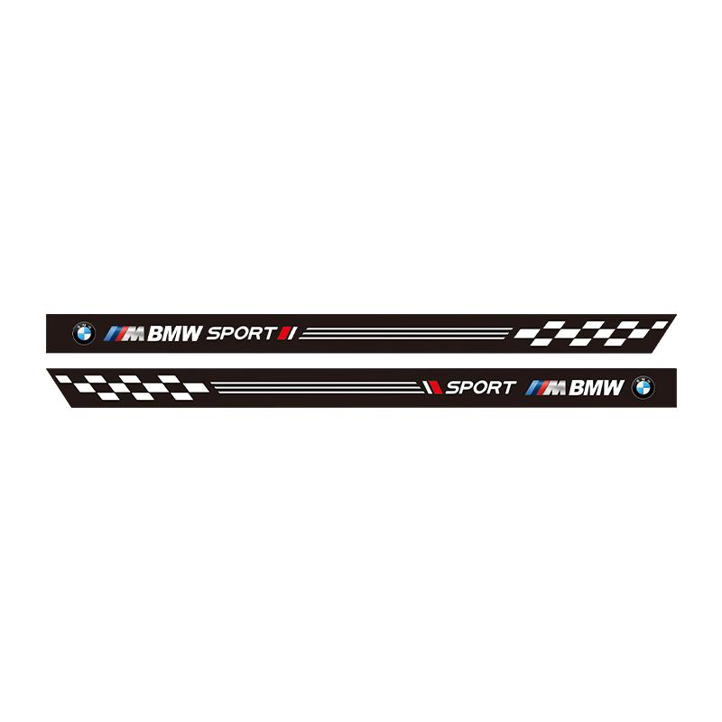 2Pcs BMW Sport Car Stickers DIY Auto Door Waterproof Vinyl Decals For BMW Series i3 i4 G07 G06 G05 G02 G01 F48 F39 G42 G30 G20 AJ4